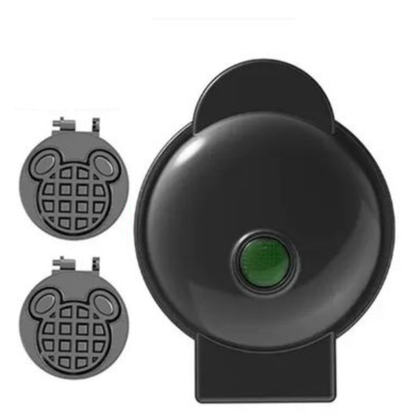 Vinny’s™ Mini Mickey Mouse Shaped Waffle Maker – Cute, Quick & Crispy Delights.