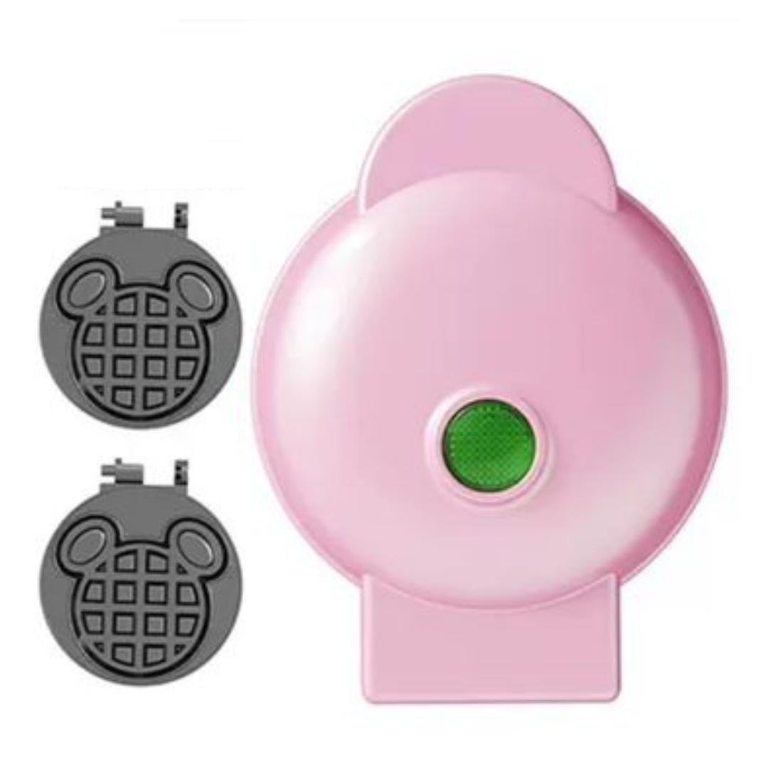 Vinny’s™ Mini Mickey Mouse Shaped Waffle Maker – Cute, Quick & Crispy Delights.