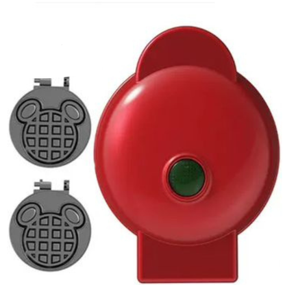 Vinny’s™ Mini Mickey Mouse Shaped Waffle Maker – Cute, Quick & Crispy Delights.