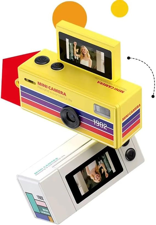 Vinny's 1984 Mini Thumb Camera | Vintage Flip-Screen Retro Gadget