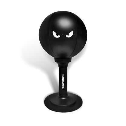 black punching bag