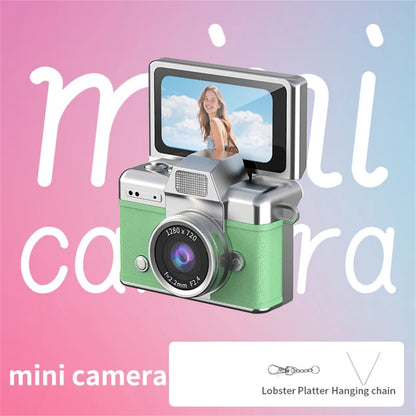Vinny’s Mini Flip Digital Keychain Camera – Pocket HD Camera with 180° Flip Screen