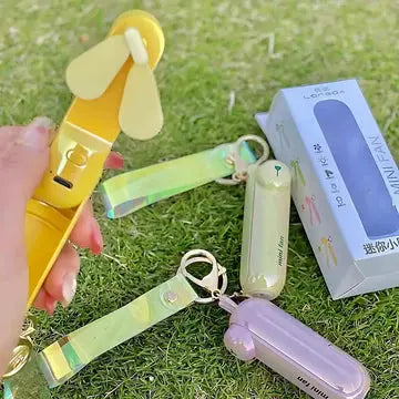 mini keychain fans