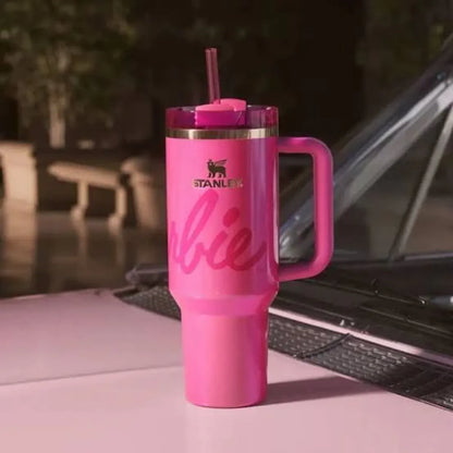 Barbie stanley tumbler pink