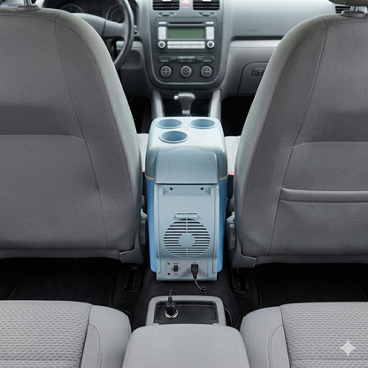 Portable car refrigerator