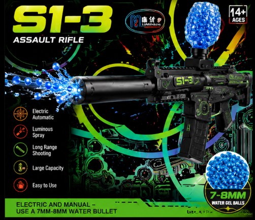 Electric Gel orbees Blaster 1000 High-Powered Automatic Water Ball Gun for Kids & Teens
