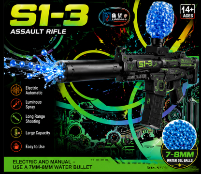 Electric Gel orbees Blaster 1000 High-Powered Automatic Water Ball Gun for Kids & Teens