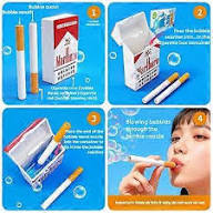 Vinny’s Bubble Cigarette Stress Relief Gift – Mini Bubble Blower Stick Fun Relaxation Gift for Parties & Gifting